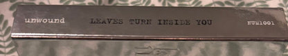 Unwound : Leaves Turn Inside You (Cass, Album, RE, RM, 25t)