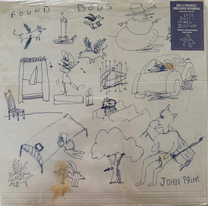 John Prine : Found Dogs (LP, Album, RE, RM)