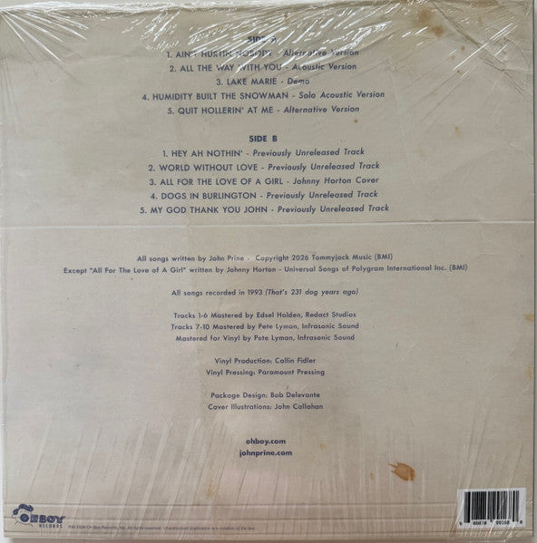 John Prine : Found Dogs (LP, Album, RE, RM)