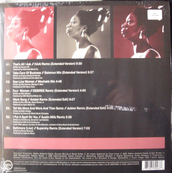Nina Simone : Verve // Remixed (LP, Comp, Pur)