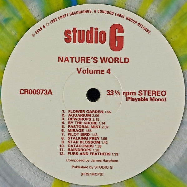 The Electro Quartet : Nature's World Volume 4 (LP, RE, Yel)