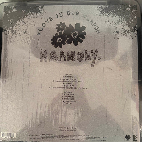 Never Shout Never : Harmony (LP, Album, RP)