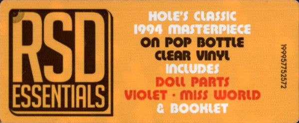 Hole (2) : Live Through This (LP, Album, Ltd, RE, Pop)