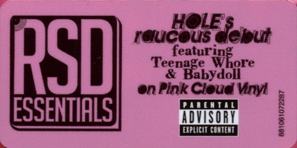 Hole (2) : Pretty On The Inside (LP, Album, Ltd, RE, Pin)