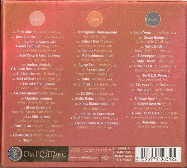 Claude Challe : The Best Of (3xCD, Comp)