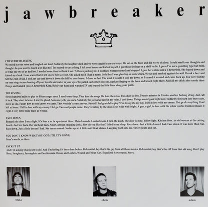 Jawbreaker : Chesterfield King (12", RE, RM)