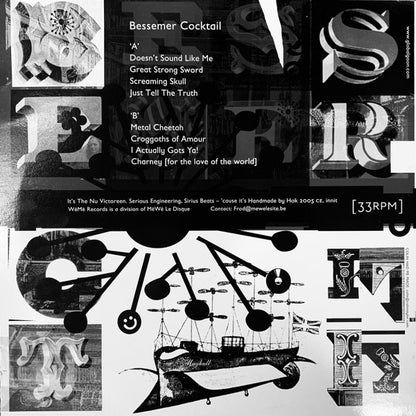 Global Goon : The Bessemer Cocktail EP (12", EP)