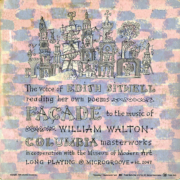 Edith Sitwell, William Walton* : Façade (10", Album)
