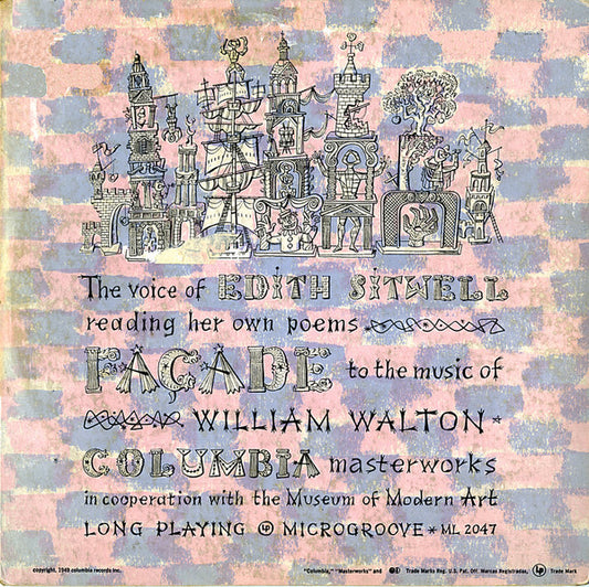 Edith Sitwell, William Walton* : Façade (10", Album)