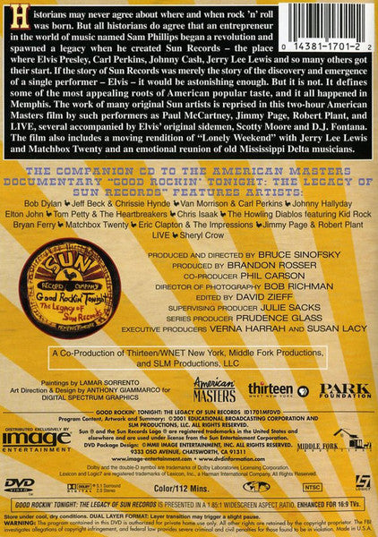 Various : Good Rockin' Tonight - The Legacy Of Sun Records (DVD-V, Multichannel, NTSC, 5.1)
