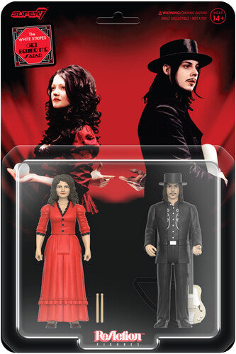 The White Stripes Get Behind Me Satan ReAction Figure Set