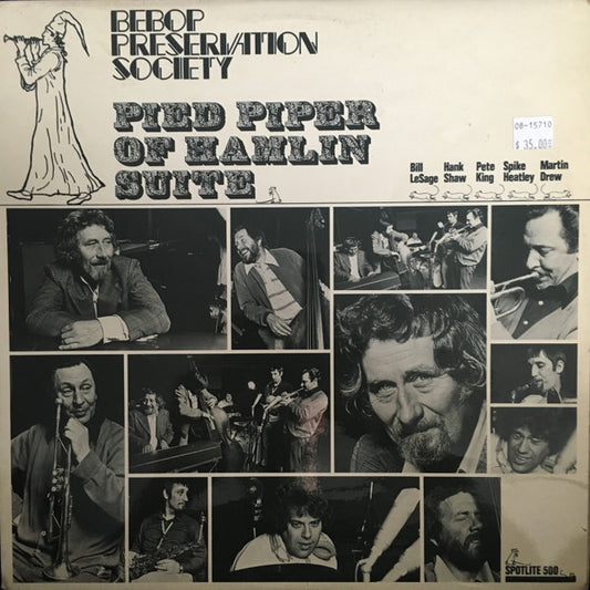 Bebop Preservation Society* : Pied Piper Of Hamlin Suite (LP, Album)