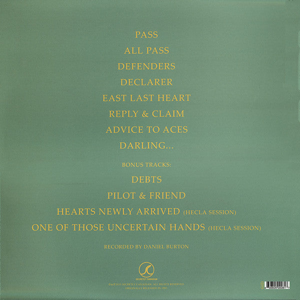 Songs: Ohia : Hecla & Griper (12", EP, RE)