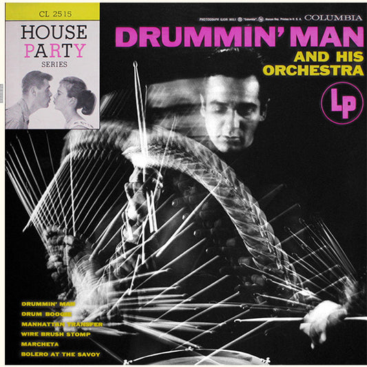 Gene Krupa And His Orchestra : Drummin' Man (10", Comp)
