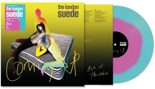 The London Suede - Coming Up: 30th Anniversary Indie Exclusive Blue & Pink Blend Vinyl LP PREORDER