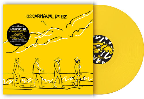 U2 - Carnaval De Luz Indie Exclusive Yellow Vinyl Alternate Cover LP PREORDER