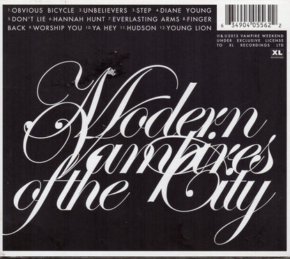 Vampire Weekend : Modern Vampires Of The City (CD, Album)