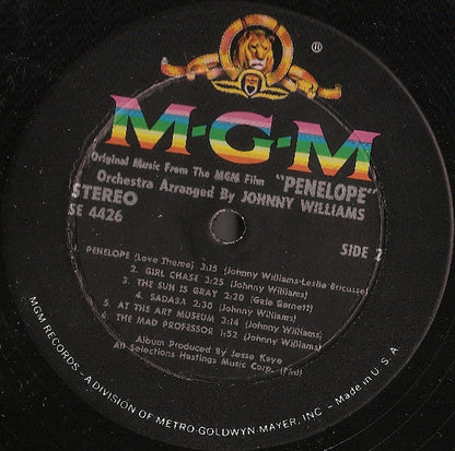 Johnny Williams* : Original Music From The MGM Film Penelope (LP, Album)