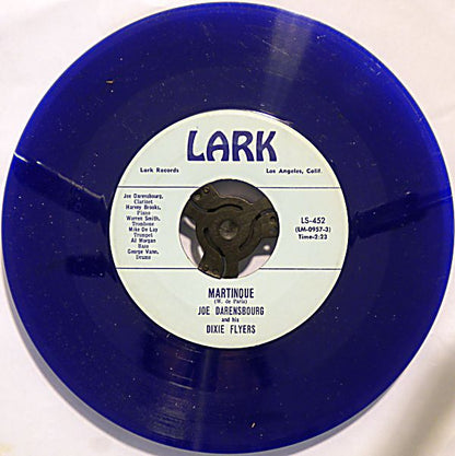 Joe Darensbourg And His Dixie Flyers : Martinque / Yellow Dog Blues (7", Blu)