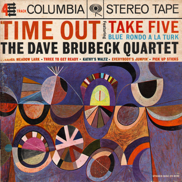 The Dave Brubeck Quartet : Time Out (Reel, 4tr Stereo, 7" Reel, Album)