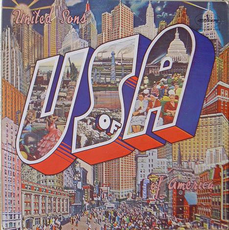 United Sons Of America : Greetings From The U.S. Of A. (LP, Promo)
