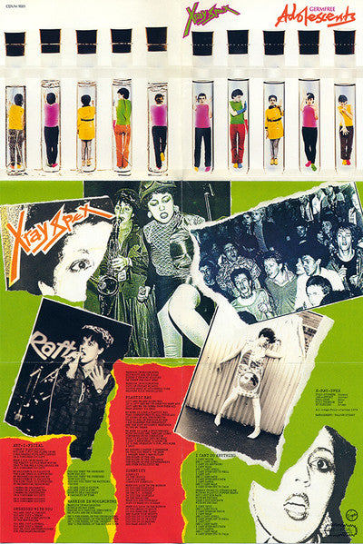 X-Ray Spex : Germfree Adolescents (CD, Album, RE, RP, EMI)