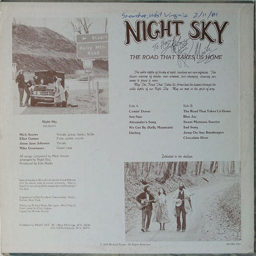 Night Sky (2) : The Road That Takes Us Home (LP)