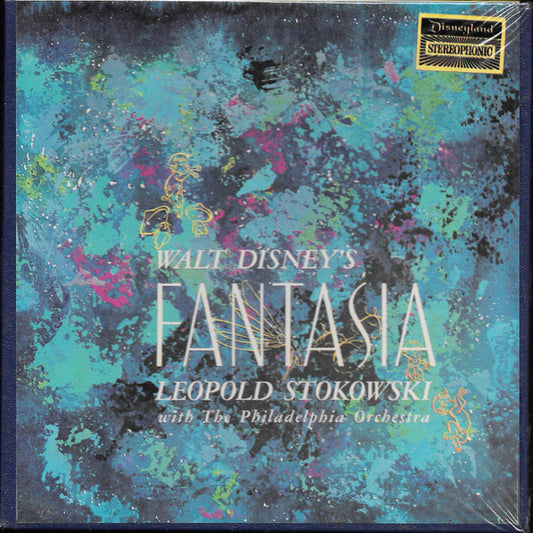 Leopold Stokowski With The Philadelphia Orchestra : Walt Disney's Fantasia (Reel, 4tr Stereo, 7" Reel, Album, RE)
