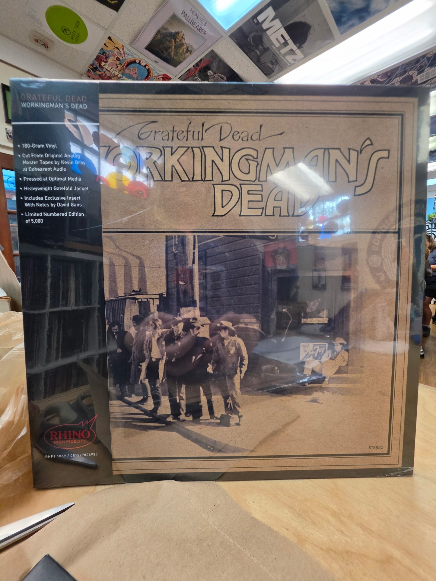 Grateful Dead Workingman's Dead Rhino Hi-Fi LP