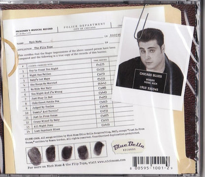 Nick Moss And The Flip Tops : First Offense (CD, Album)