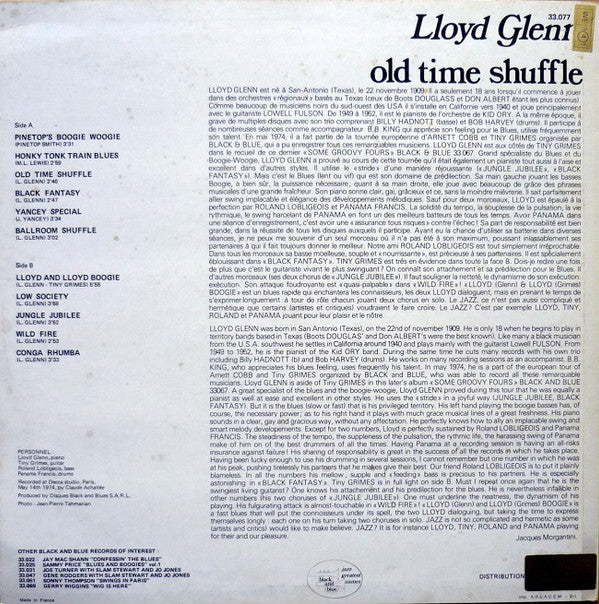 Lloyd Glenn : Old Time Shuffle (LP, Album)