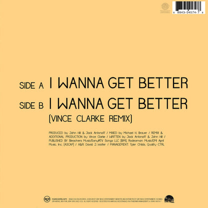 Bleachers : I Wanna Get Better (7", RSD, Single, Ltd, Blu)