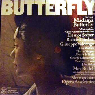 Puccini*, Metropolitan Opera* : Madama Butterfly (3xLP, Album, Mono, RE, Box)