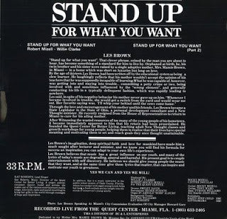 Les Brown (4) & Kat Roberts : Stand Up For What You Want (12")