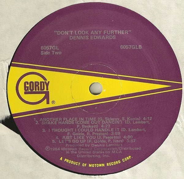 Dennis Edwards : Don't Look Any Further (LP, Album)