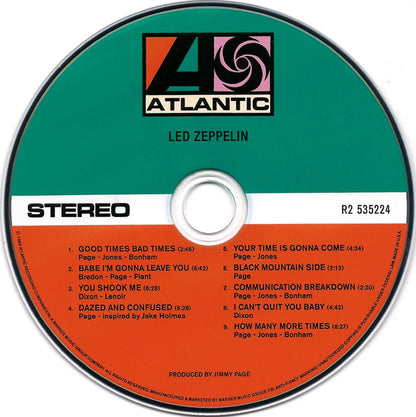 Led Zeppelin : Led Zeppelin (CD, Album, RE, RM, Gat)