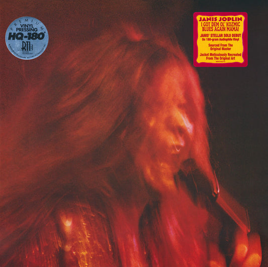 Janis Joplin : I Got Dem Ol' Kozmic Blues Again Mama! (LP, Album, RE, 180)