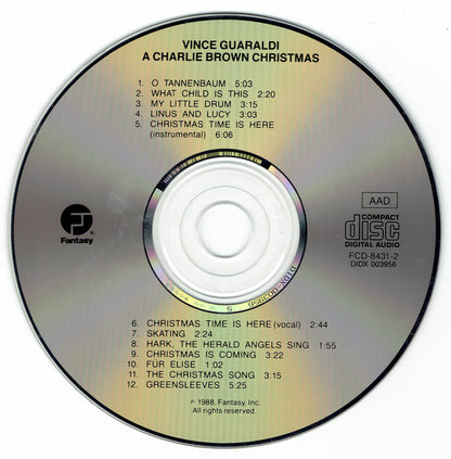 Vince Guaraldi Trio : A Charlie Brown Christmas (CD, Album, RE)