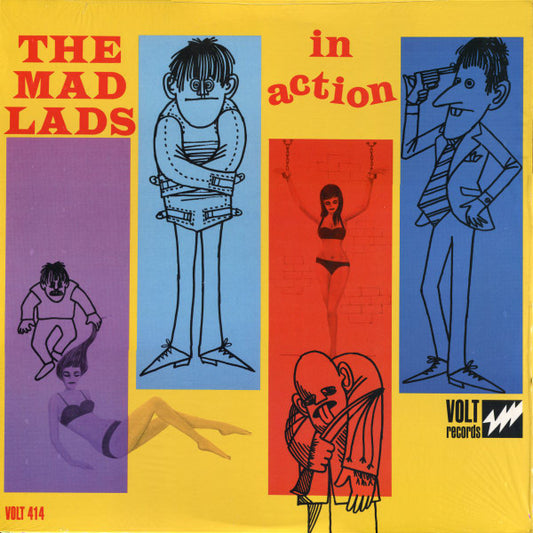 The Mad Lads : In Action (LP, Album, RE)