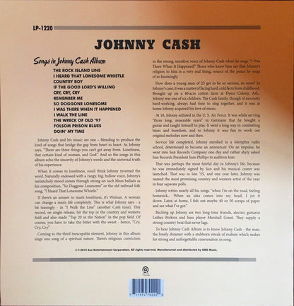 Johnny Cash : With His Hot And Blue Guitar (LP, Album, RE)