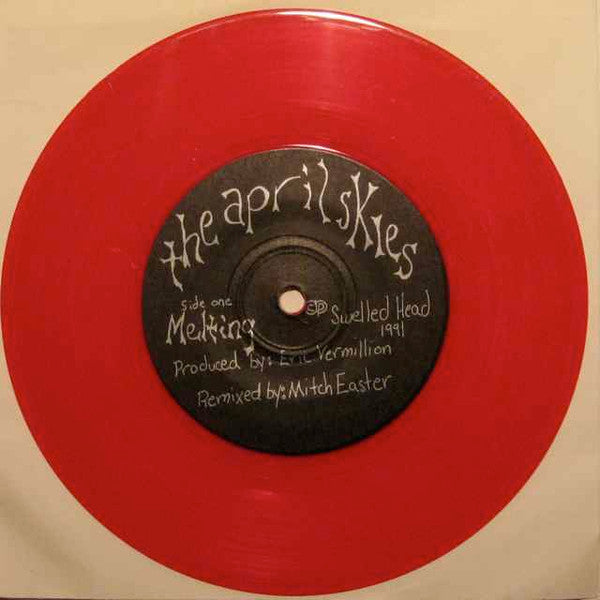 The April Skies (2) : Melting / Someone Said (7", Single, Red)