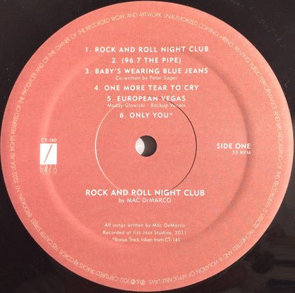 Mac Demarco : Rock And Roll Night Club (12", EP, RE)