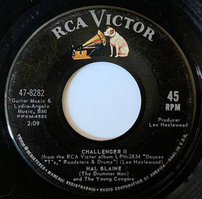 Hal Blaine & The Young Cougars : Gear Stripper / Challenger II (7", Single)