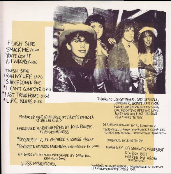 Mystery Girls (3) : Bagged (12", MiniAlbum, EP)