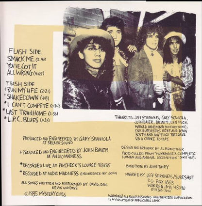 Mystery Girls (3) : Bagged (12", MiniAlbum, EP)