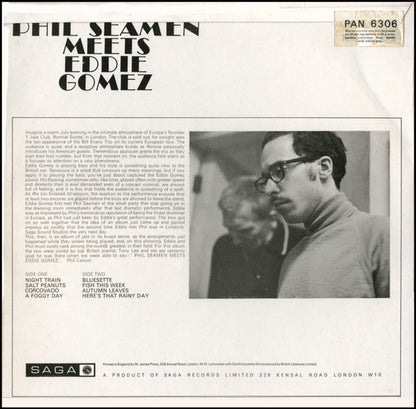 Phil Seamen Trio : Phil Seamen Meets Eddie Gomez (LP, Album)