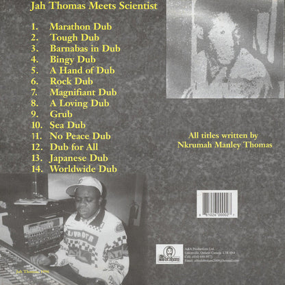 Jah Thomas Meets Scientist : In Rock Dub (LP, Album)