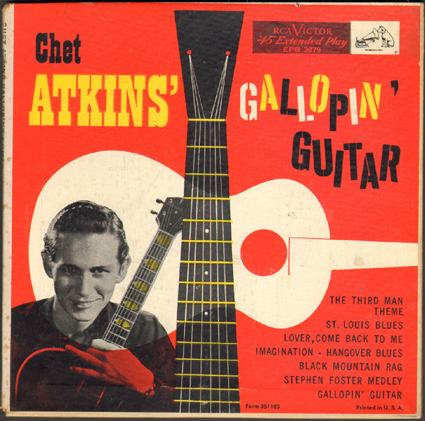 Chet Atkins : Gallopin' Guitar (2x7", Album, EP)