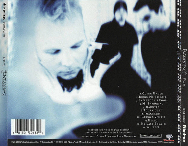 Evanescence : Fallen (CD, Album)