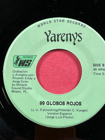 Yarenys : Thriller / 99 Globos Rojos (7")